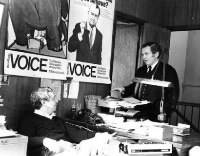 The Village Voice and Fred W. McDarrah in The New York Times
