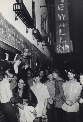 Fred W. McDarrah- Demonstrators in Front of Stonewall Inn