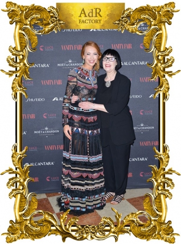 Roxanne Lowit documentary presented at a Vanity Fair party in Venice